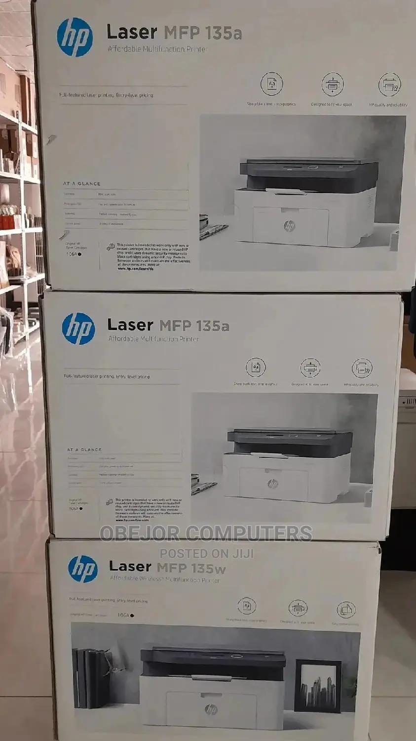 HP Laserjet 135A MFP Multifunction Printer