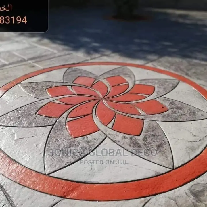 Encreet Floor Stamp