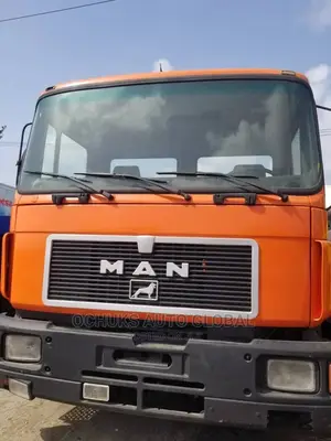 Man Diesel Tipper 2000 Orange