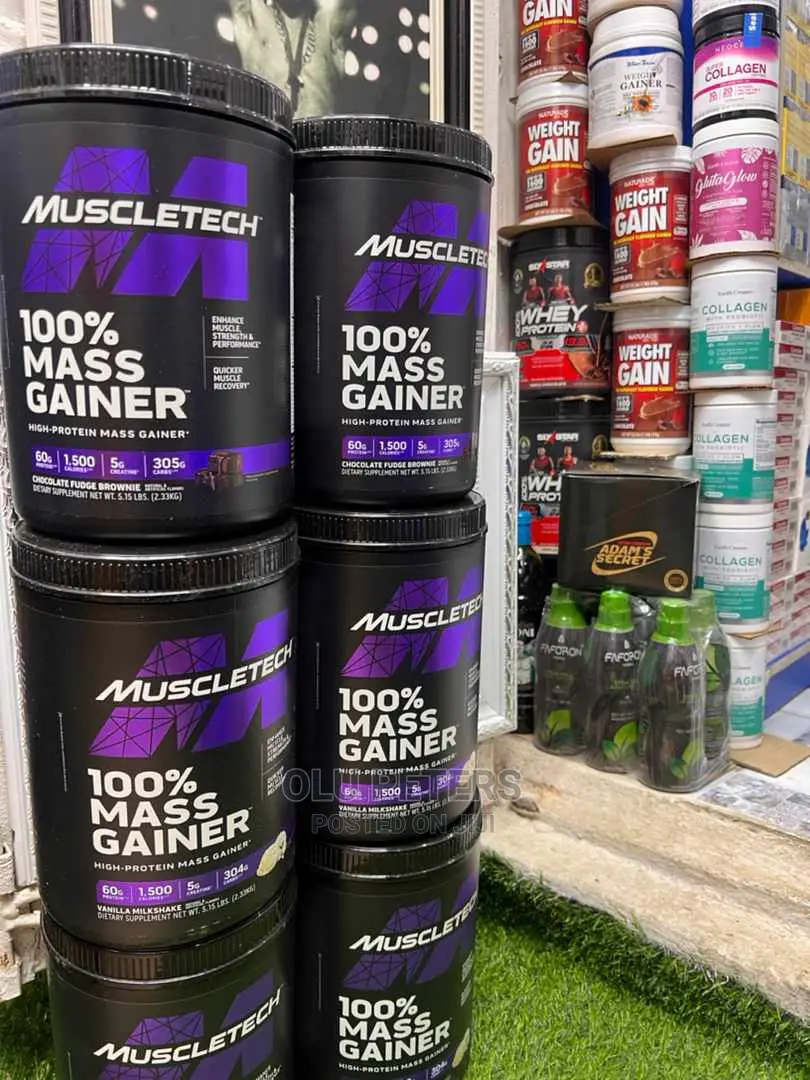 Muscletech 100% Mass Gainer Vanilla