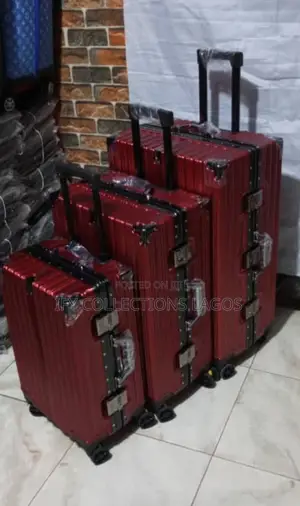 Metallic 3in1 Travel Bag Set