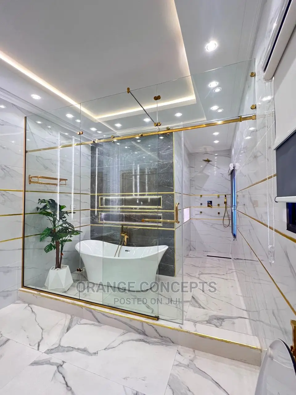Shower Cubicle, Tempered