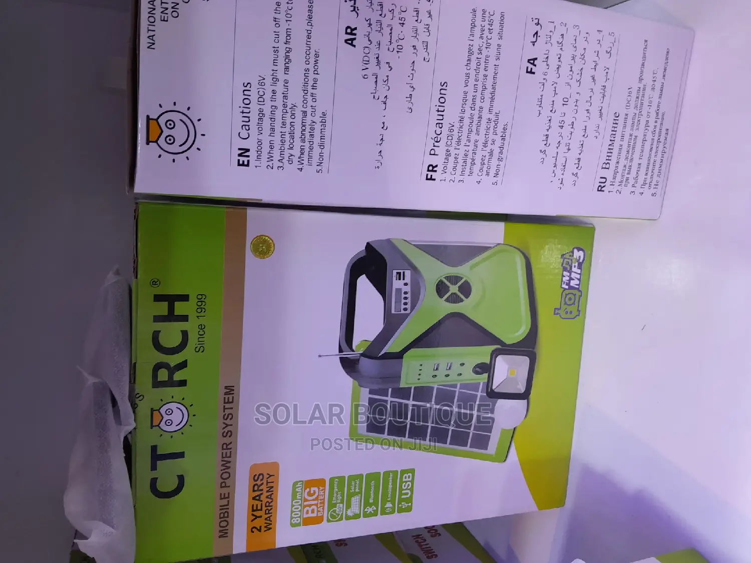 Ctorch Solar KIT With Two Bulbs