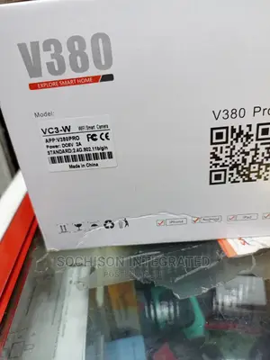 V380 Camera Security Battery Powered Camera Solar Wifi