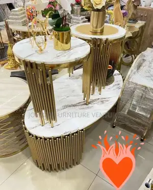Turkish Set Of Marble Tables.