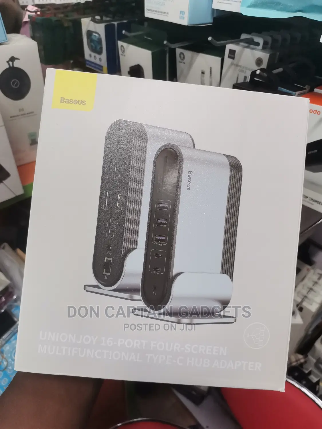 Baseus Unionjoy Usb-C Hub Four Screen Display