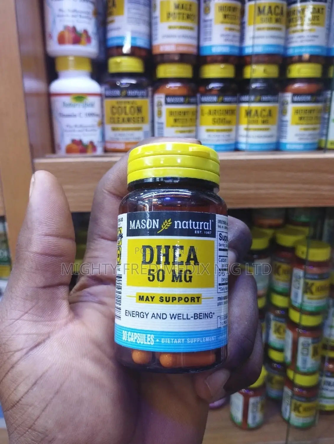 Mason Natural DHEA 50MG