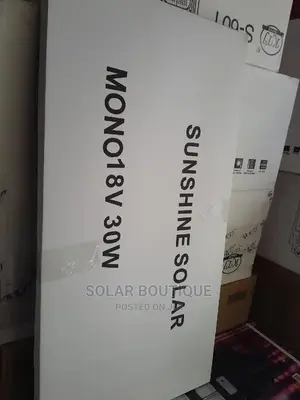 30watts Sunshine Solar Panel