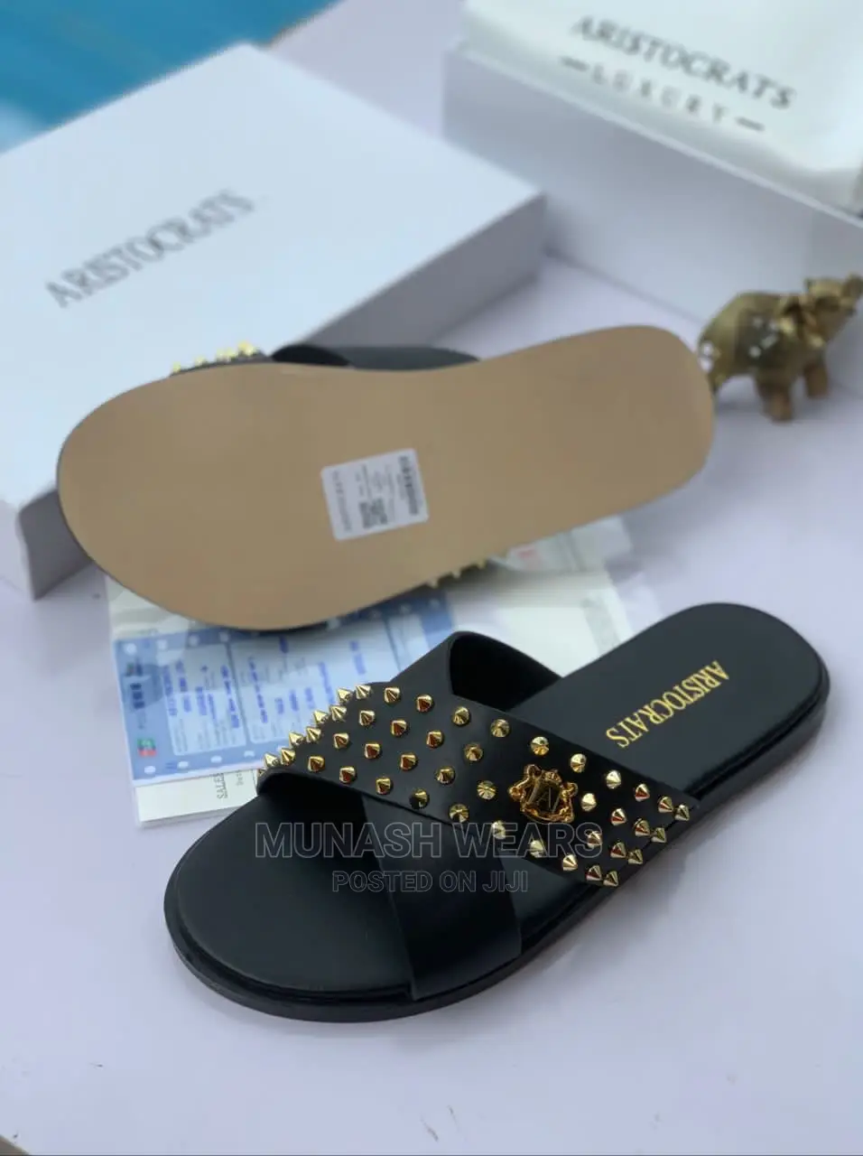 Original Leather Slipers Designs