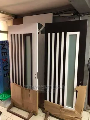 Wood Glass Door