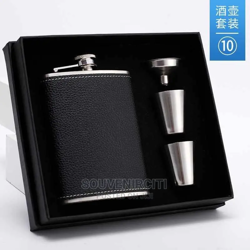Alcohol and Wine Hip Flask