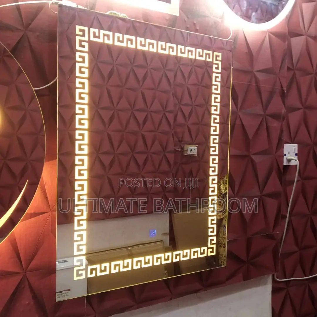 80×60 3 Lights Bathroom Mirror