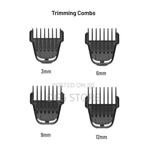 Porodo Lifestyle Wide T Blade Beard Trimmer 4 Combs Included