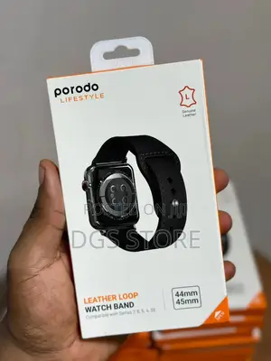 Iguard Porodo Leather Loop Apple Strap 44mm,45mm,49mm