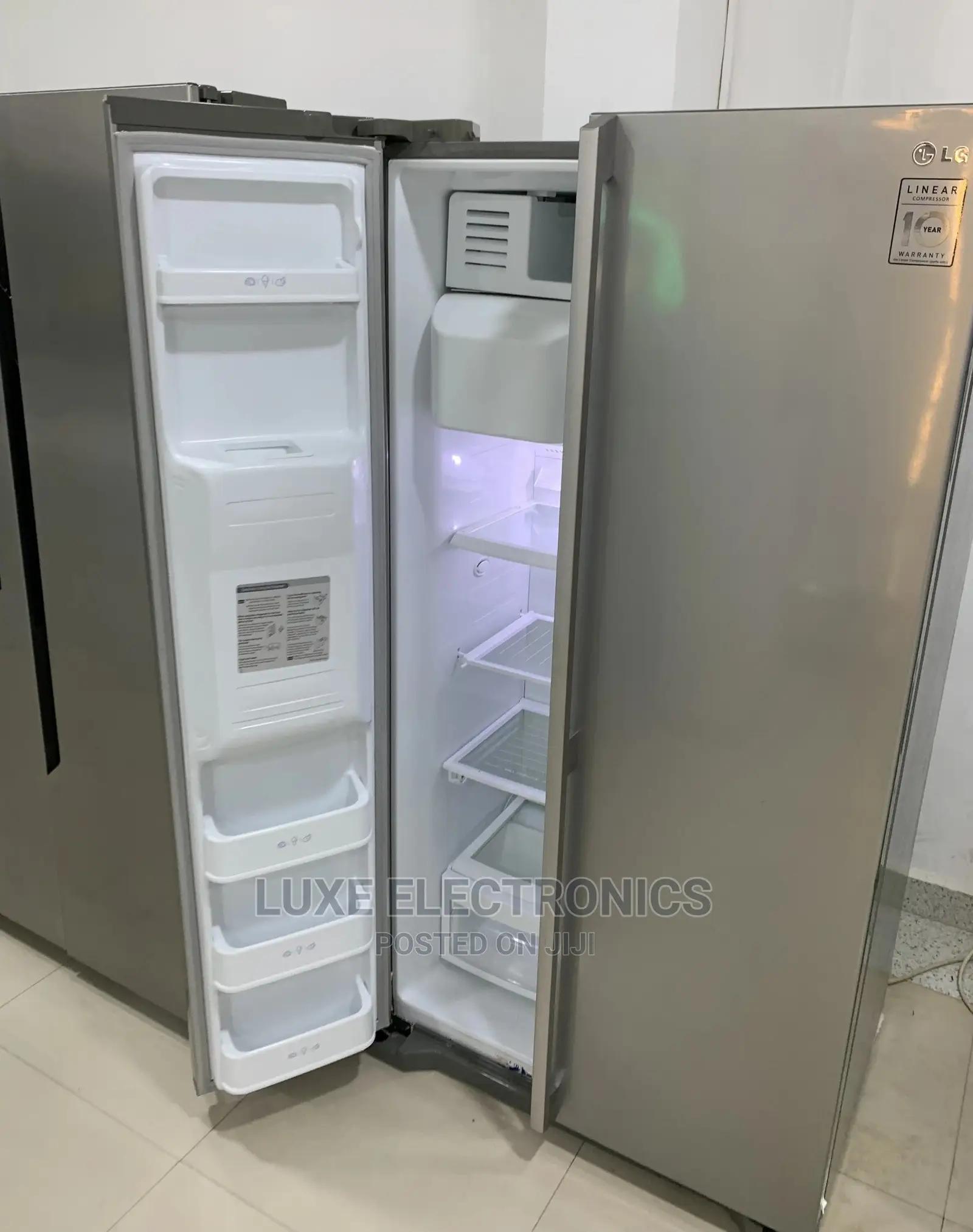 580 Liters LG Linear Compressor Side By Side Refrigerator