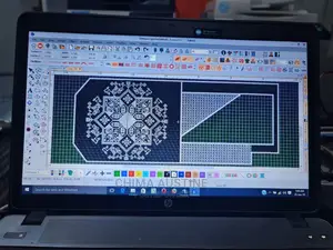 Digitized Agbada Design, Native Flap and Pocket Designs.