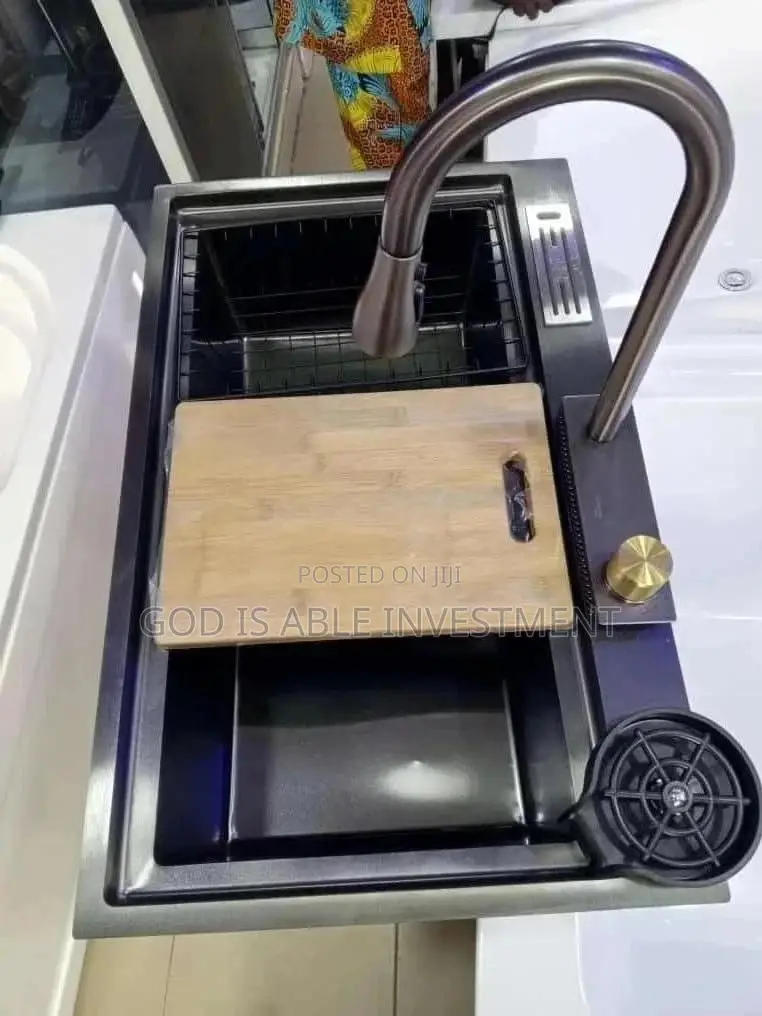 Executive Black Kitchen Sink