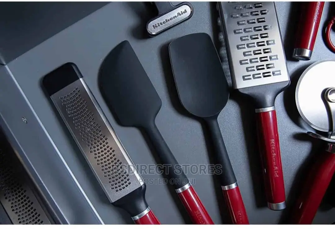 Kitchenaid Red Etched Fine Zester Stainless Steel Grater