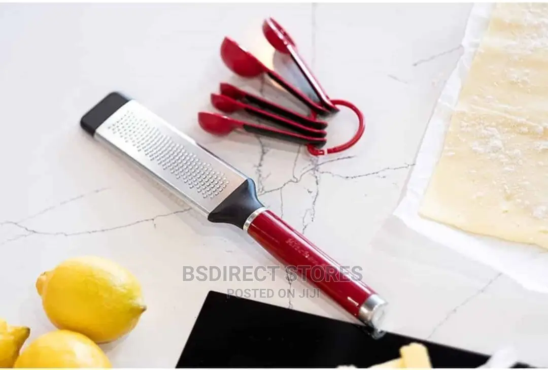 Kitchenaid Red Etched Fine Zester Stainless Steel Grater