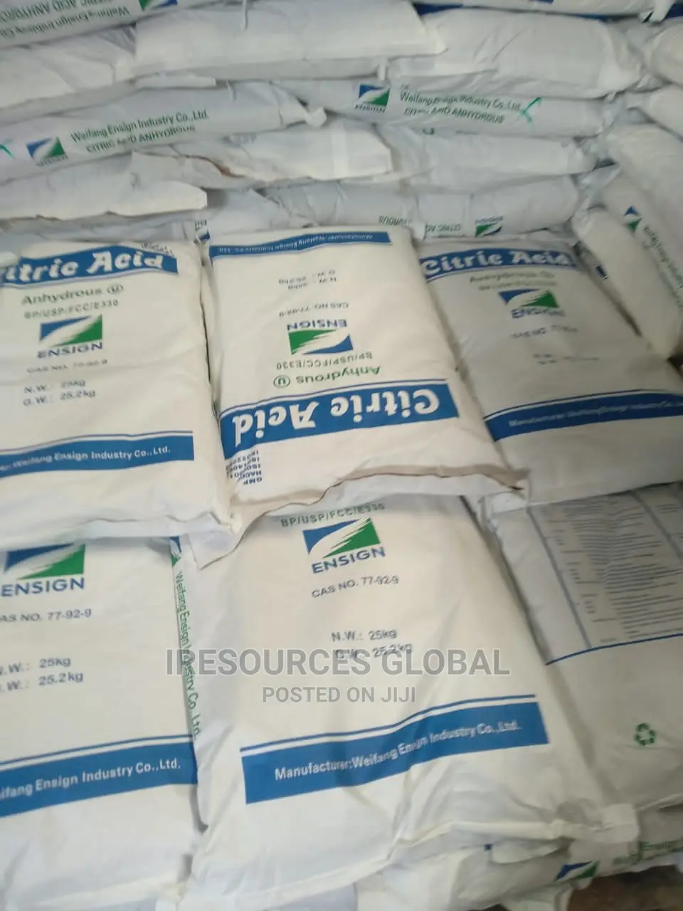 Citric Acid Anhydrous Monohydrate 99.5%