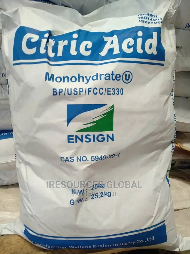 Citric Acid Anhydrous Monohydrate 99.5%