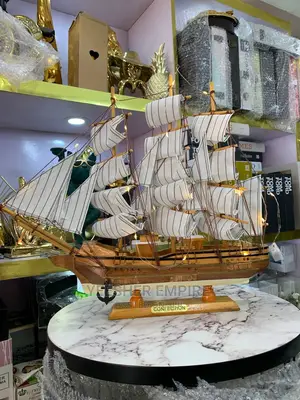 Sail Boat Decor With Light
