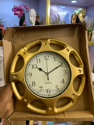 Gold Single Clock