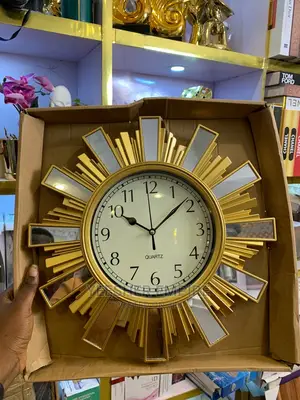 Gold Single Clock