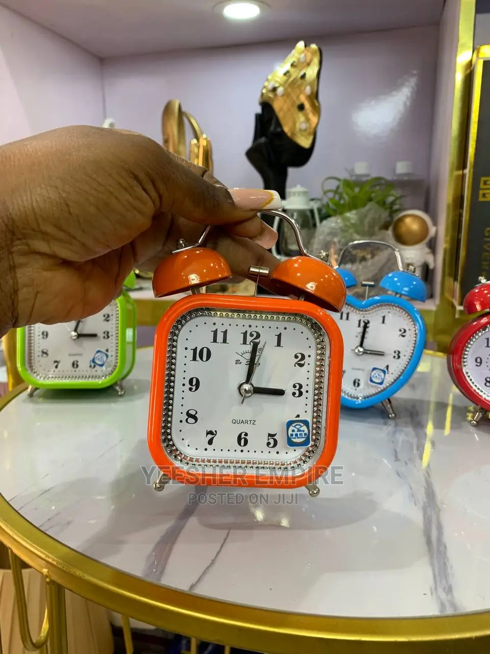 Mini Decorative Clock With Alarm