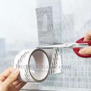 Adhesive Window and Door Screen Repair Net Mesh Roll - 2m