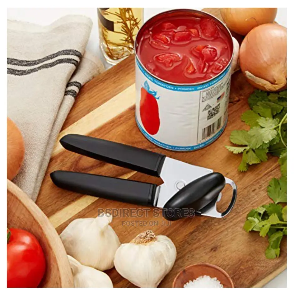 OXO Softworks Soft Handled Can Opener Built in Bottle Opener