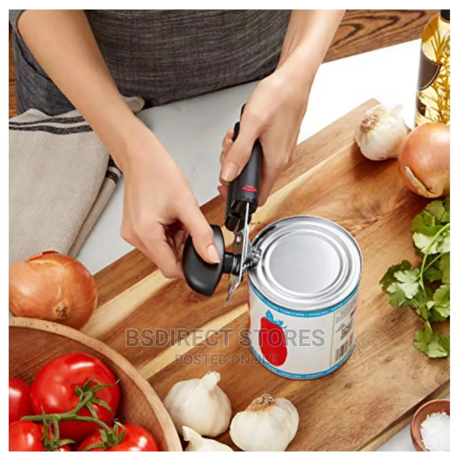 OXO Softworks Soft Handled Can Opener Built in Bottle Opener