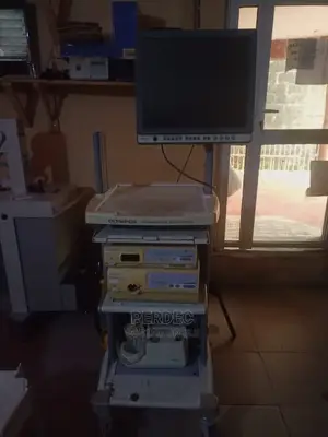 Olympus Endoscopy Tower With Gastroscope and Colonoscope