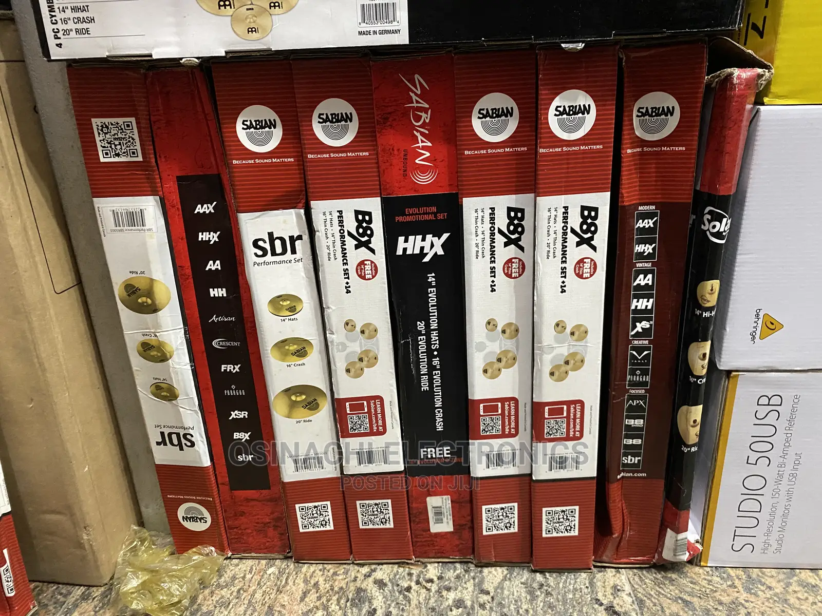 Sabian B8x Cymbals