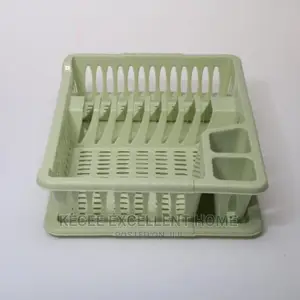 Plastic Dish Drainer With Tray