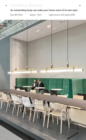 Long Strip Bar Table Lamp