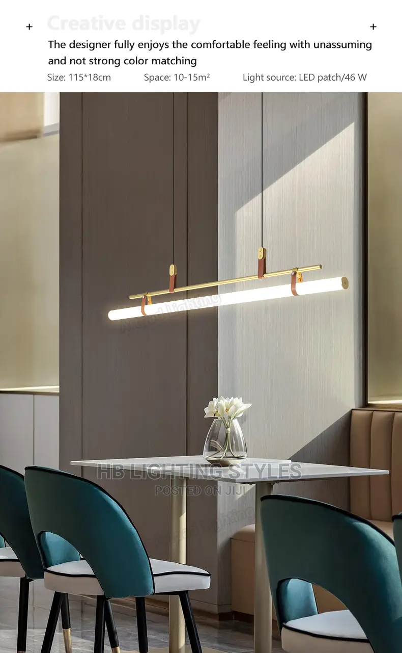 Long Strip Bar Table Lamp