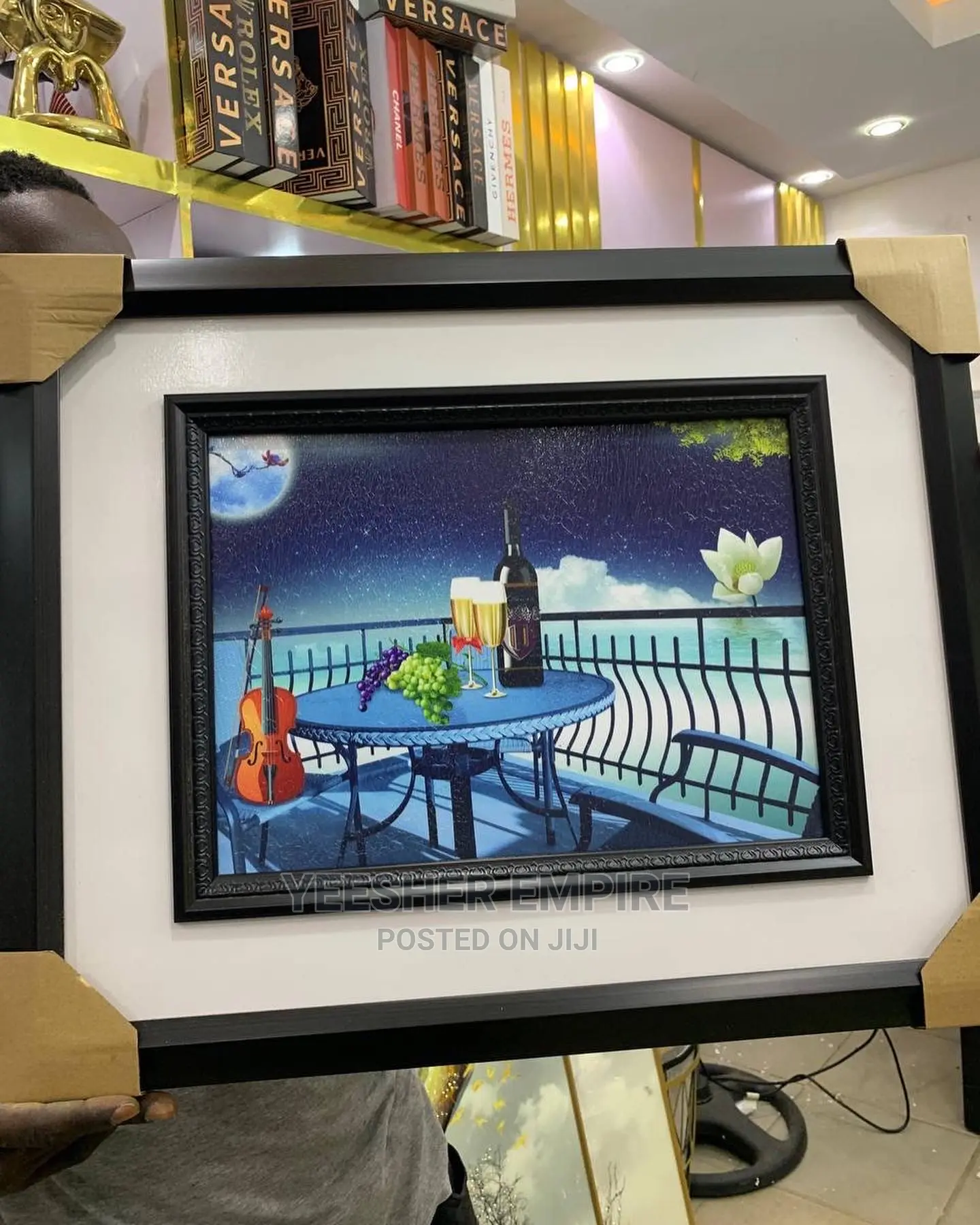 Black Edge Wall Frame in Lagos Island (Eko) Home Accessories, Yeesher