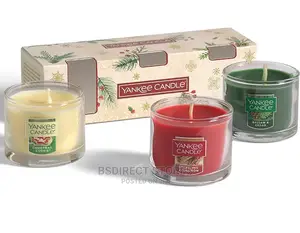 YANKEE CANDLE 3 Mini Magical Christmas Morning Gift Set