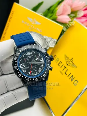 Breitling Rubber Strap Wristwatch