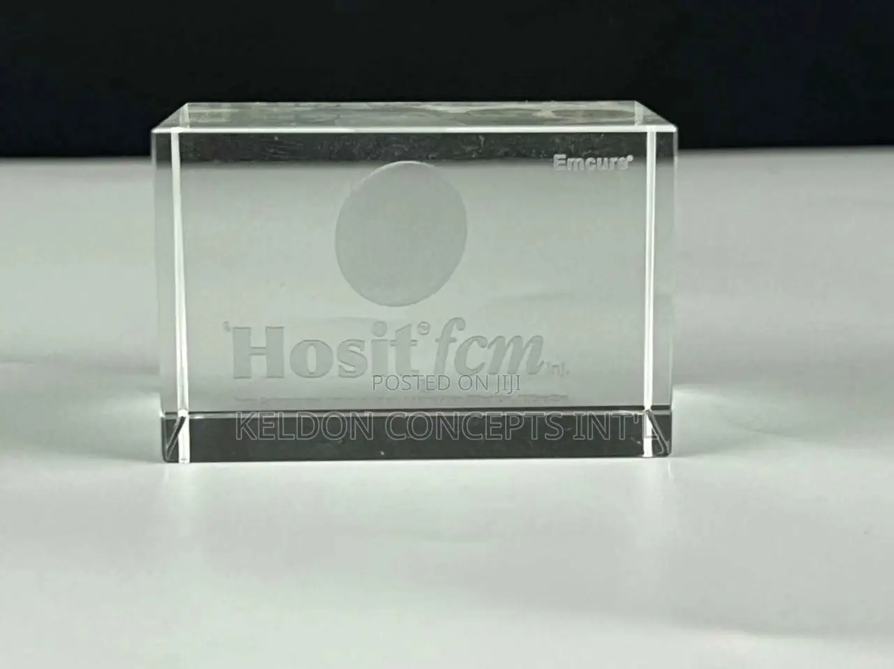 Customized Crystal Paper Weight Moq: 100pcs