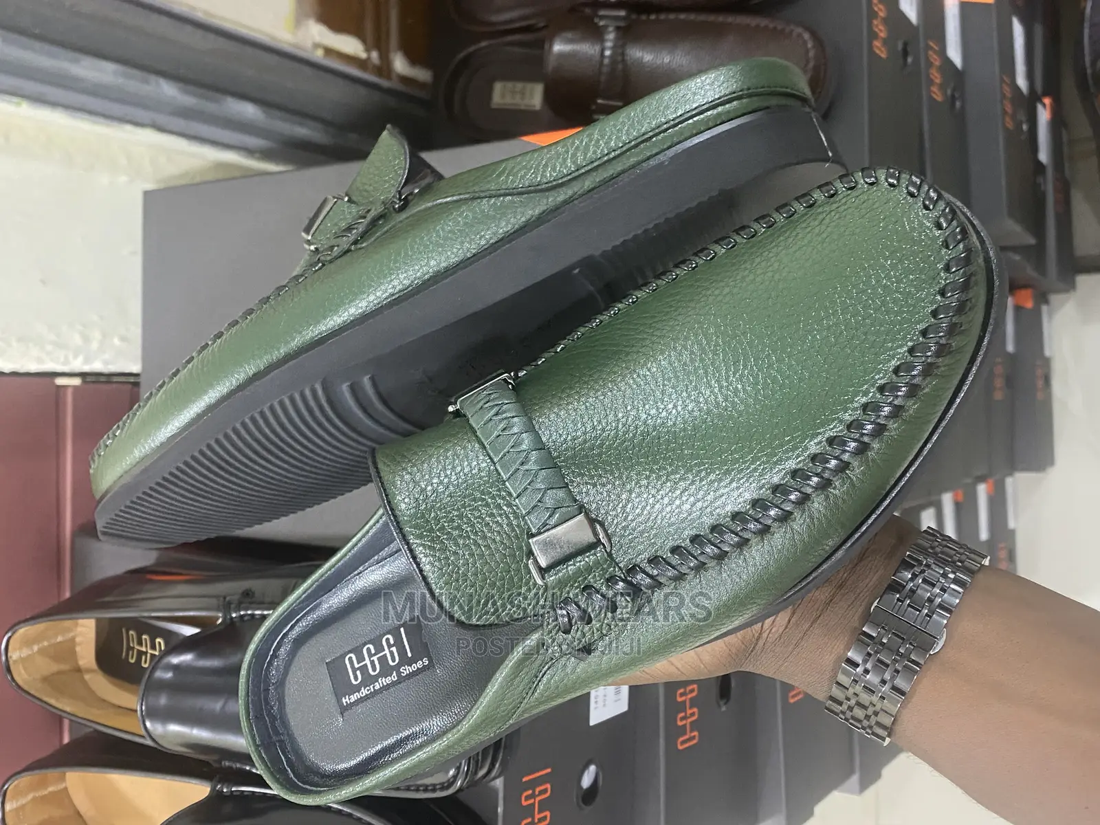 Luxury Italian Oggi Original Half Shoe