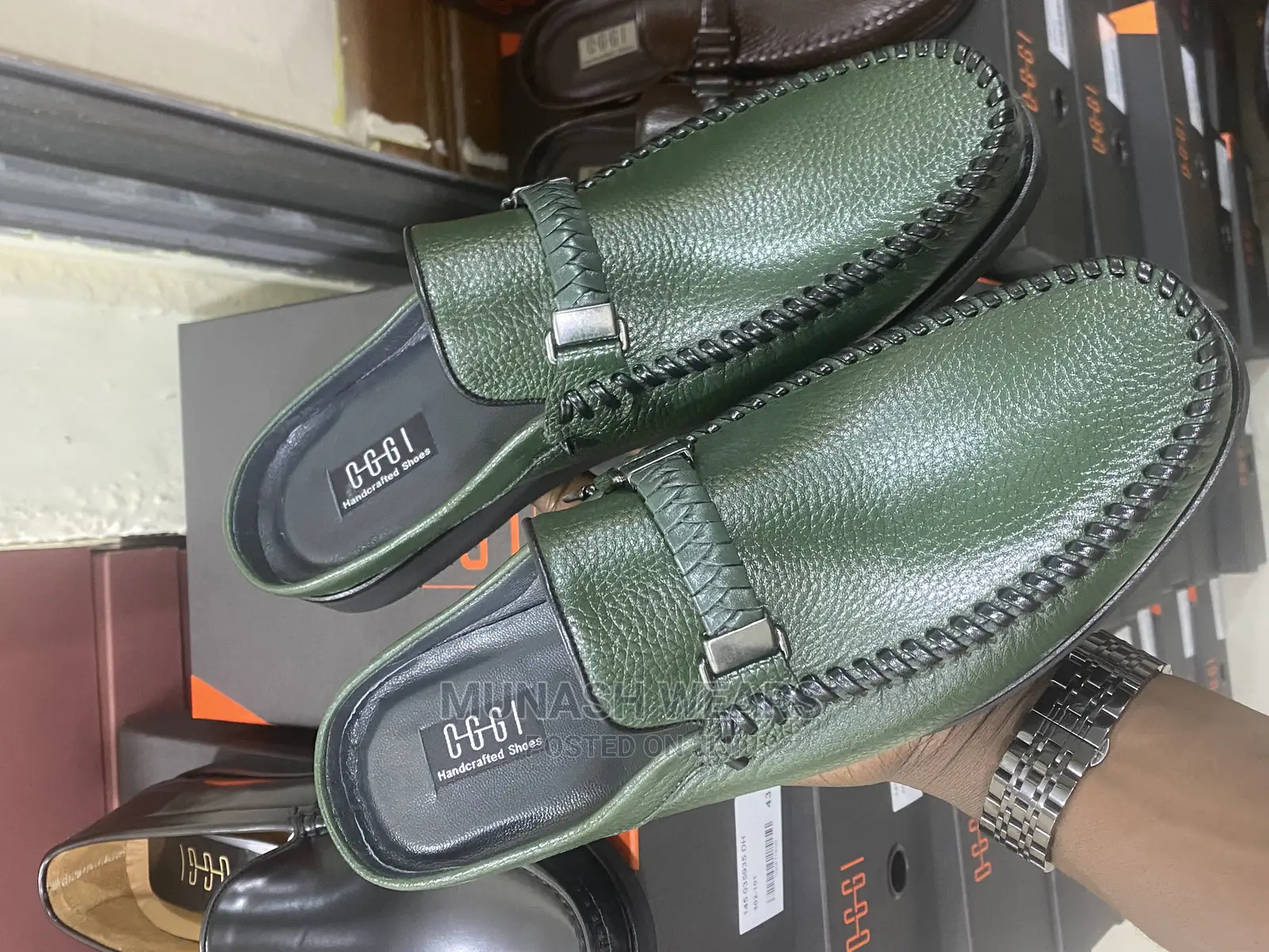 Luxury Italian Oggi Original Half Shoe