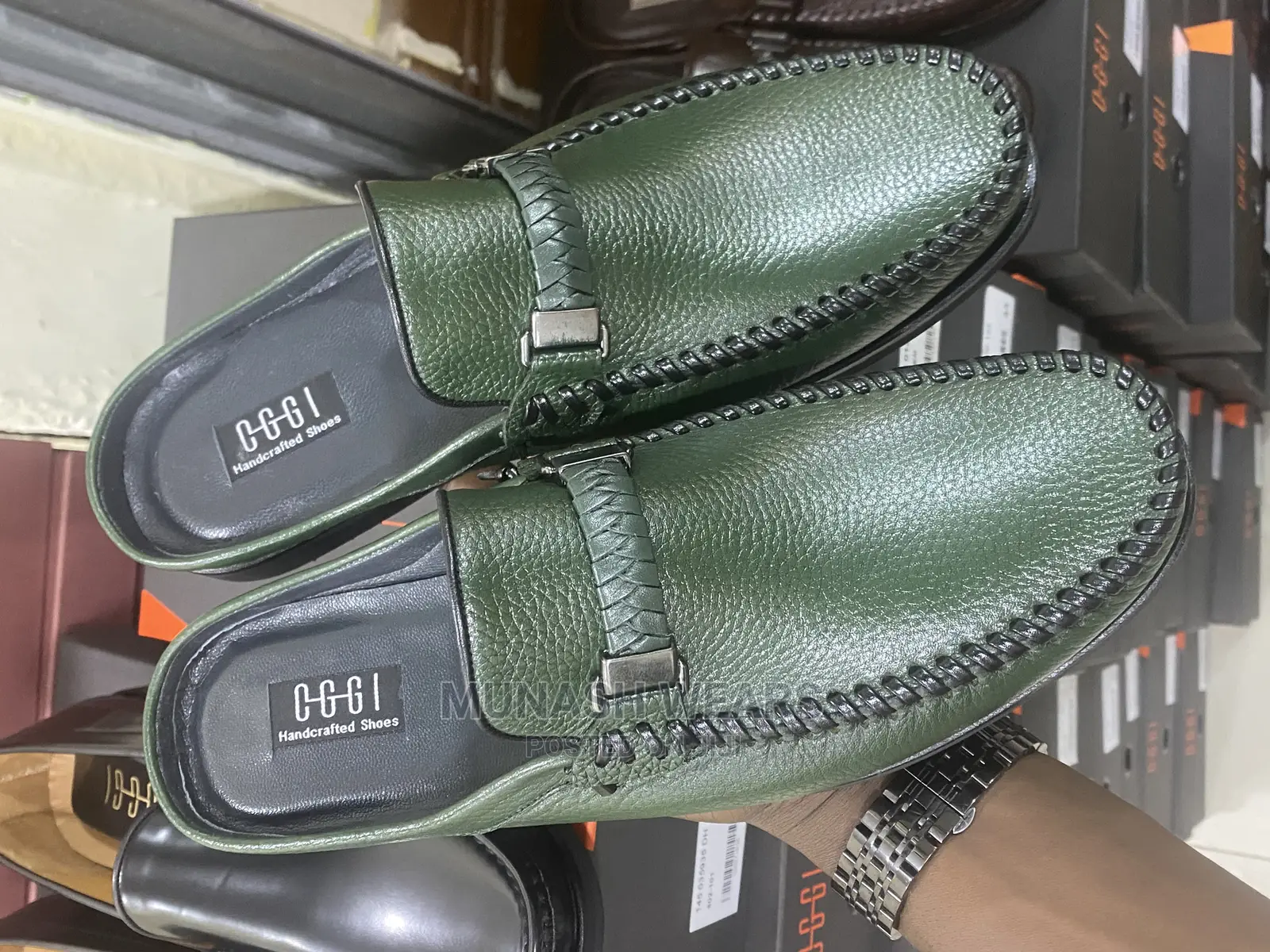 Luxury Italian Oggi Original Half Shoe