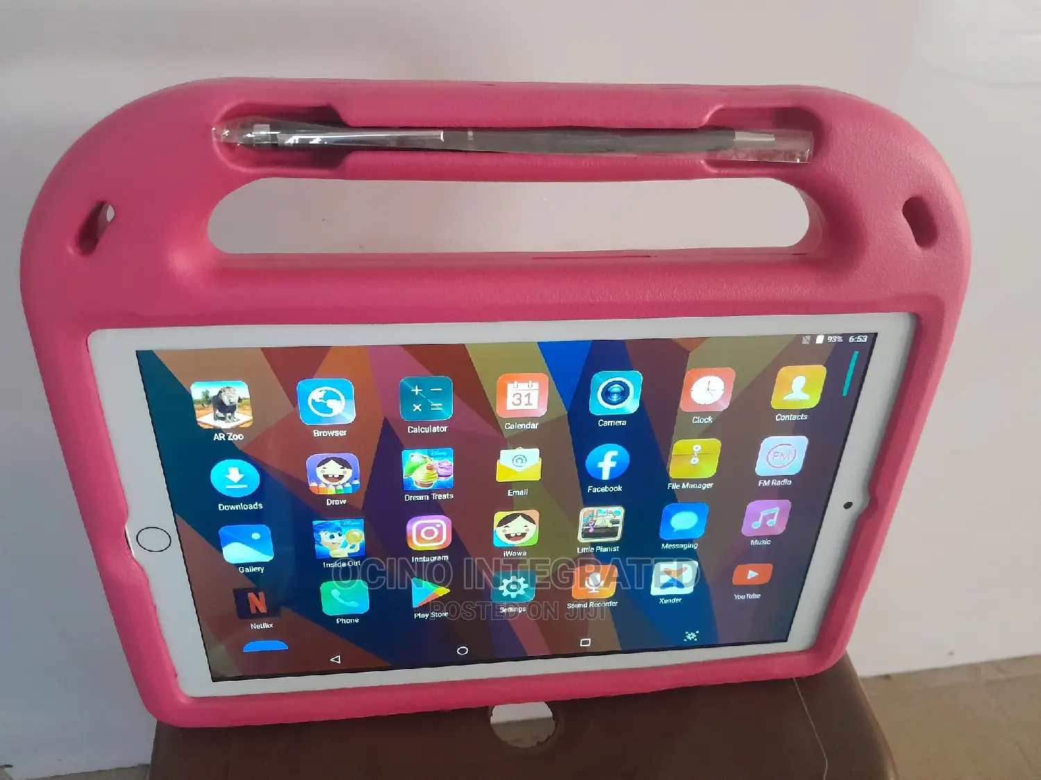 6+256gb Unbreakable Screen Children Educational Tablet