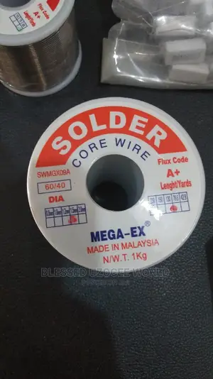 1.5mm Mega-Ex Solder Core Soldering Lead/Led Wire 1kg Weight