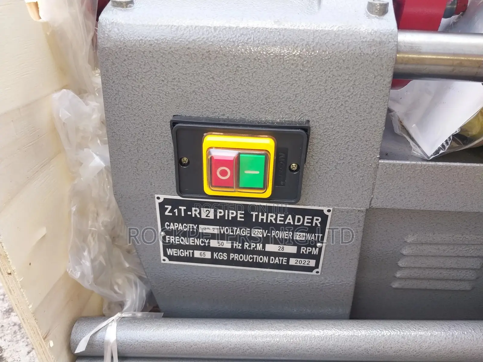 1⁄2" - 2" Pipe Threading Machine