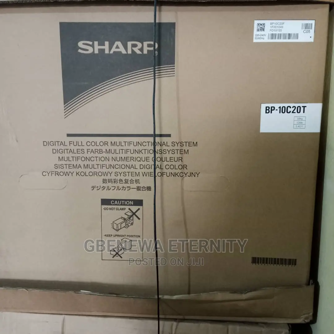 Sharp Bp-10c20t Digital Full Colour Multifunctional System