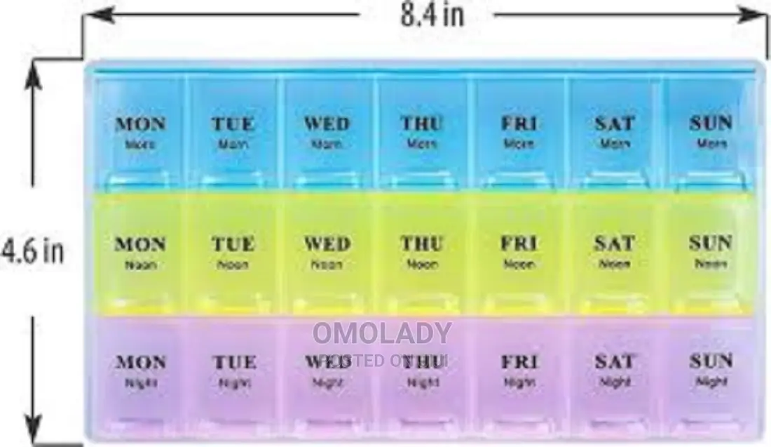 21 Days Pill Box Organizer