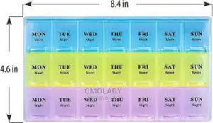 21 Days Pill Box Organizer